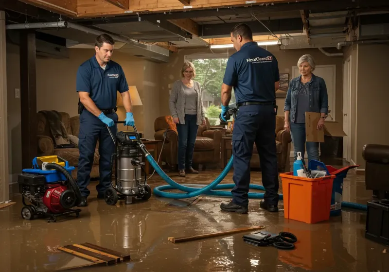 Basement Water Extraction and Removal Techniques process in Pittsburg County, OK