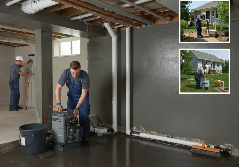 Basement Waterproofing and Flood Prevention process in Pittsburg County, OK